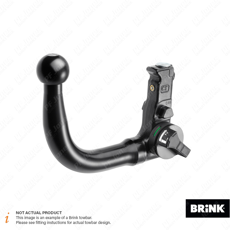 Mg Hs Suv Onwards Brink Vertical Detachable Towbar