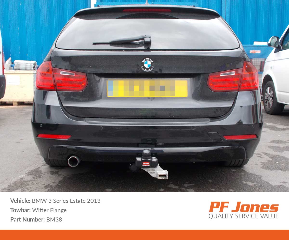 BMW 3 Series Tourer F31 2012 Onwards Witter Flange Towbar