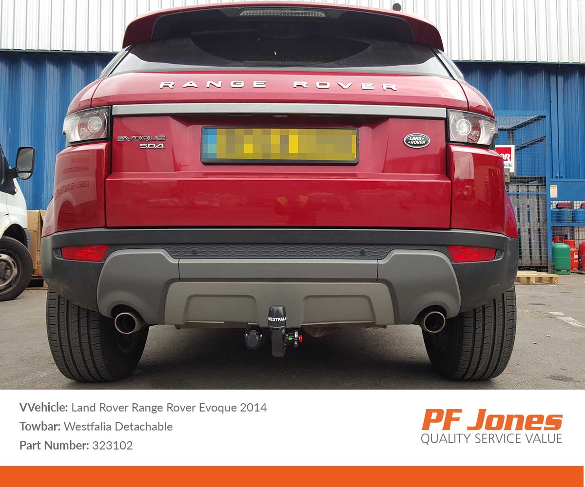 Range Rover Evoque Tow Bar Fitting Instructions