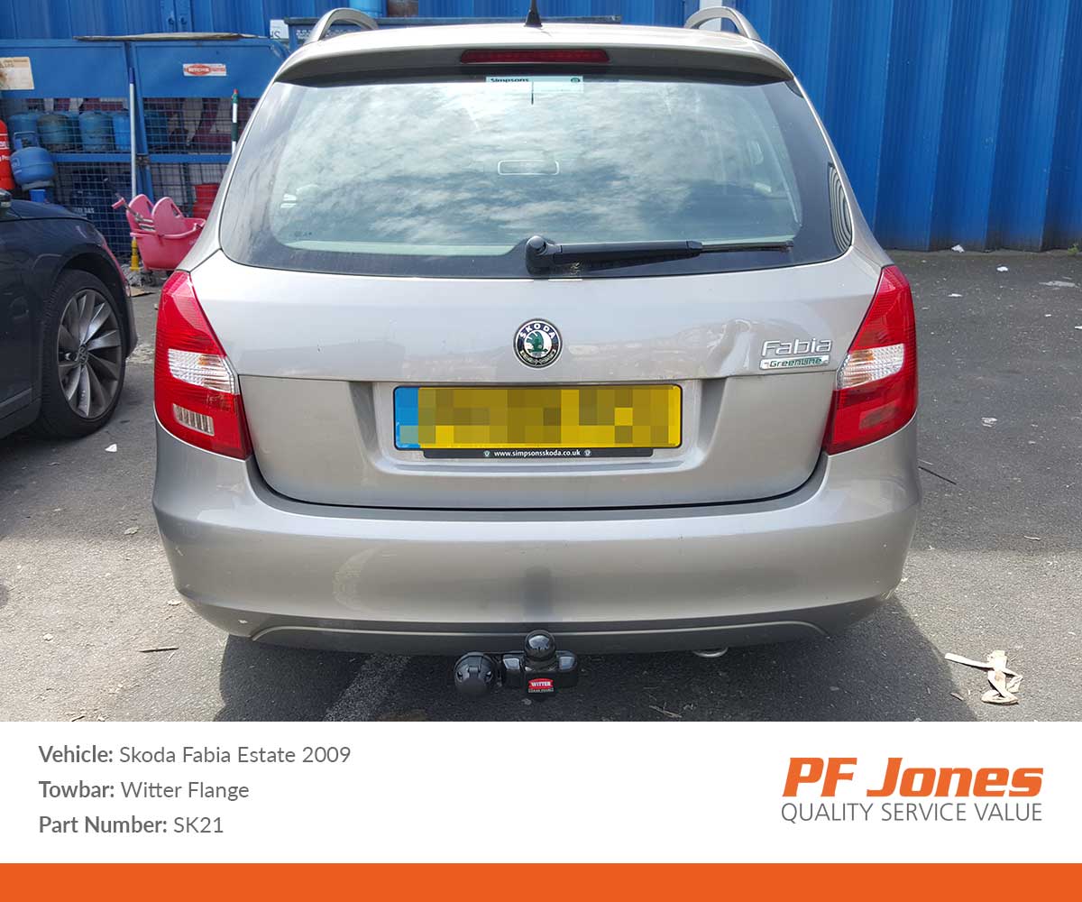 Skoda fabia deals towbar