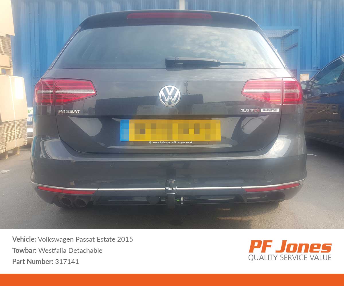 passat b8 towbar