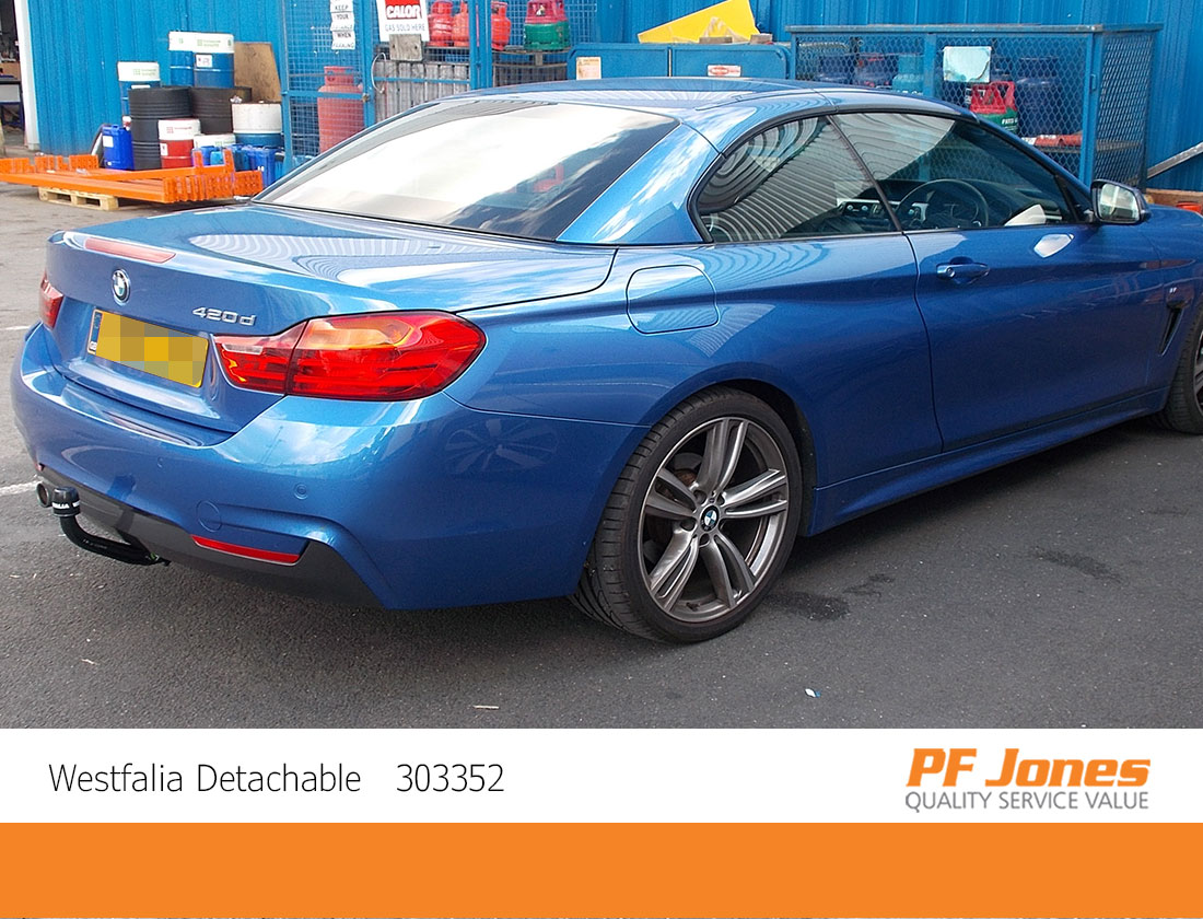 Bmw 4 series electric outlet towbar