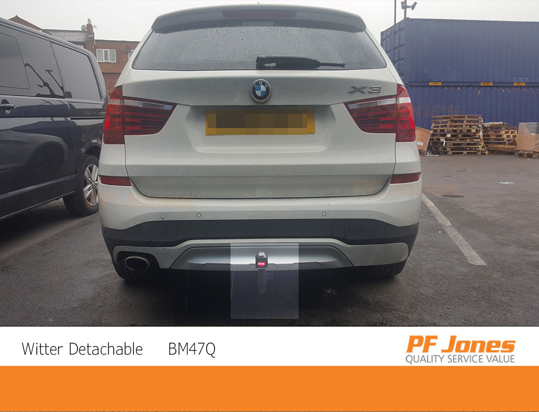 BMW X3 SUV (F25) 2014-2018 Witter Detachable Towbar