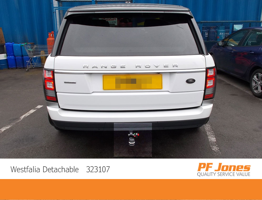 Range rover vogue store detachable tow bar