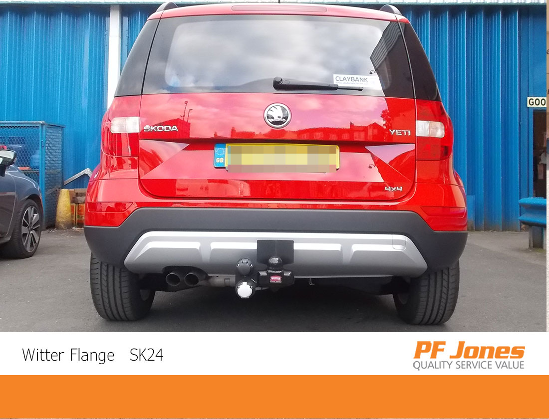 Skoda yeti towbar