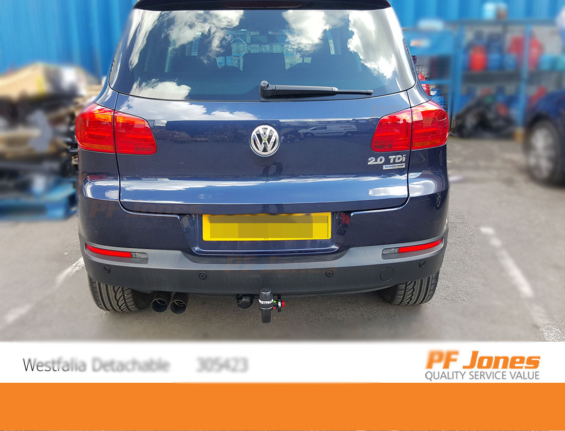 Volkswagen Tiguan 2008-2016 Westfalia Detachable Towbar