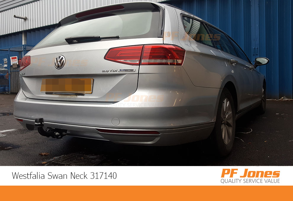 Volkswagen Passat 2014 Onwards Westfalia Swan Neck Towbar