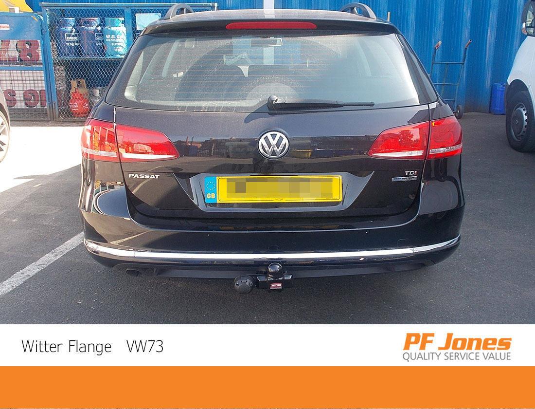 Volkswagen Passat Estate (Alltrack) 2011-2015 Witter Flange Towbar