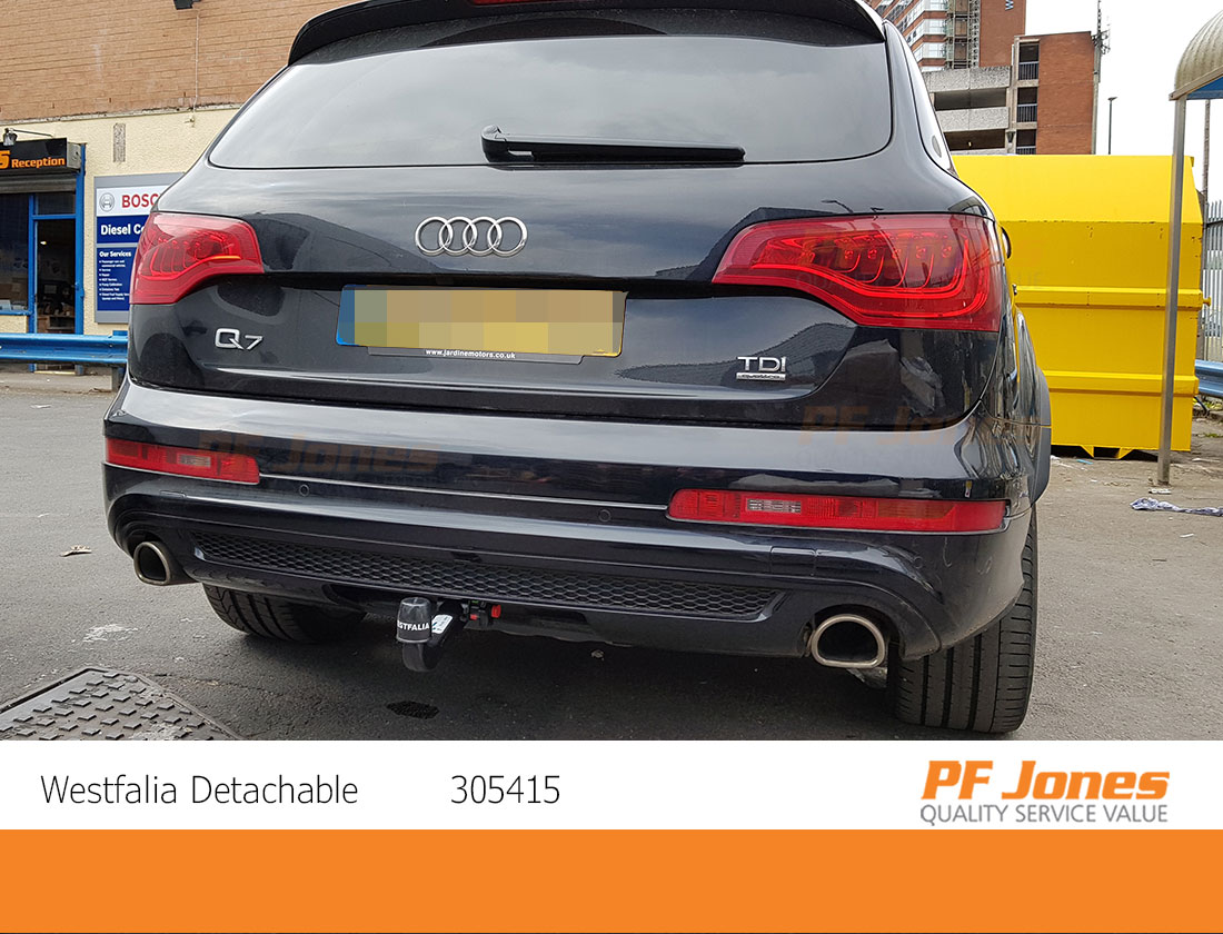 Audi q7 on sale detachable towbar