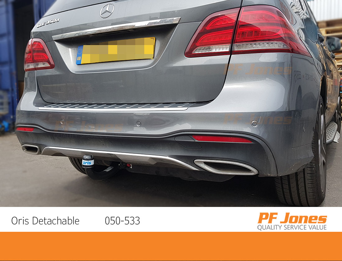 Mercedes GLE SUV 2015 2018 Oris Detachable Towbar