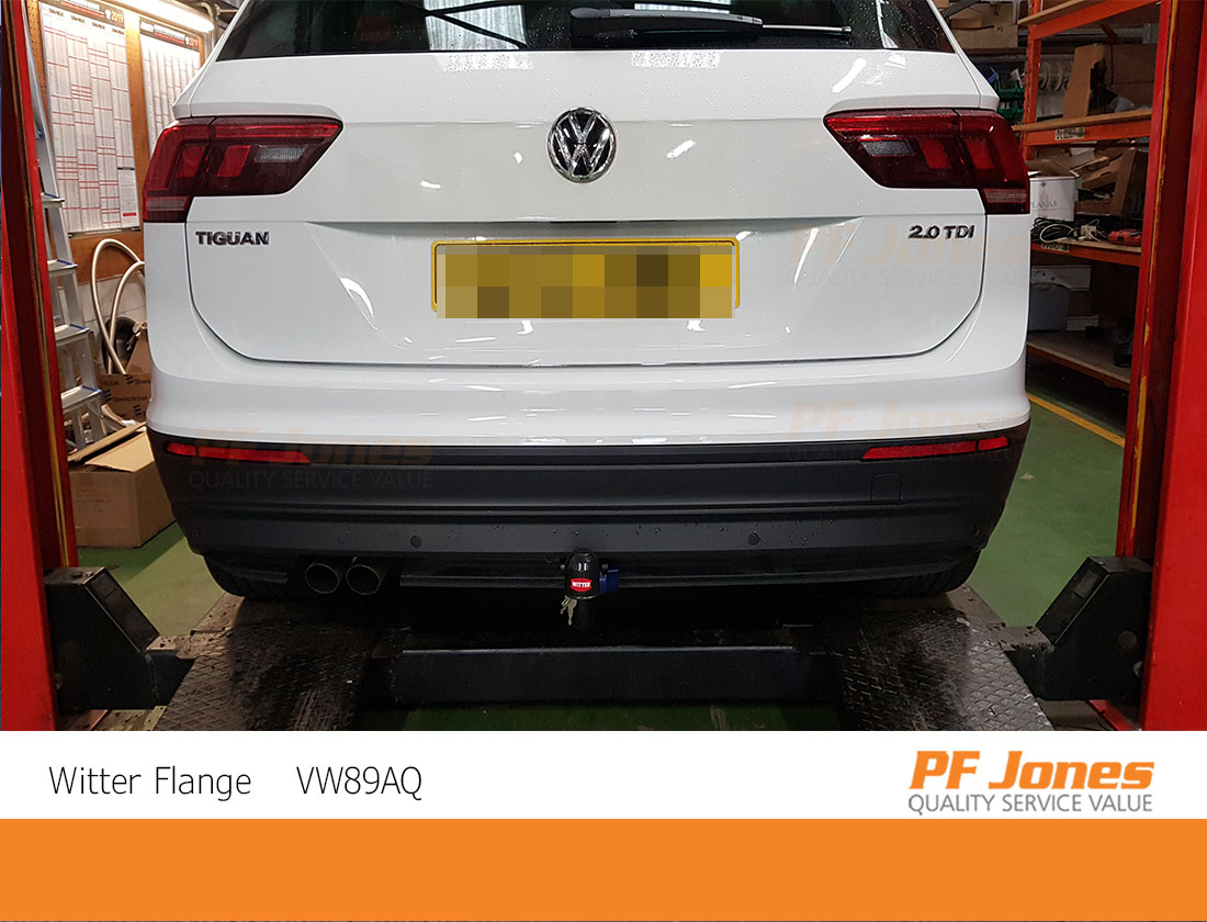 Volkswagen Tiguan ATV/SUV 2016 Onwards Witter Detachable Tow bar