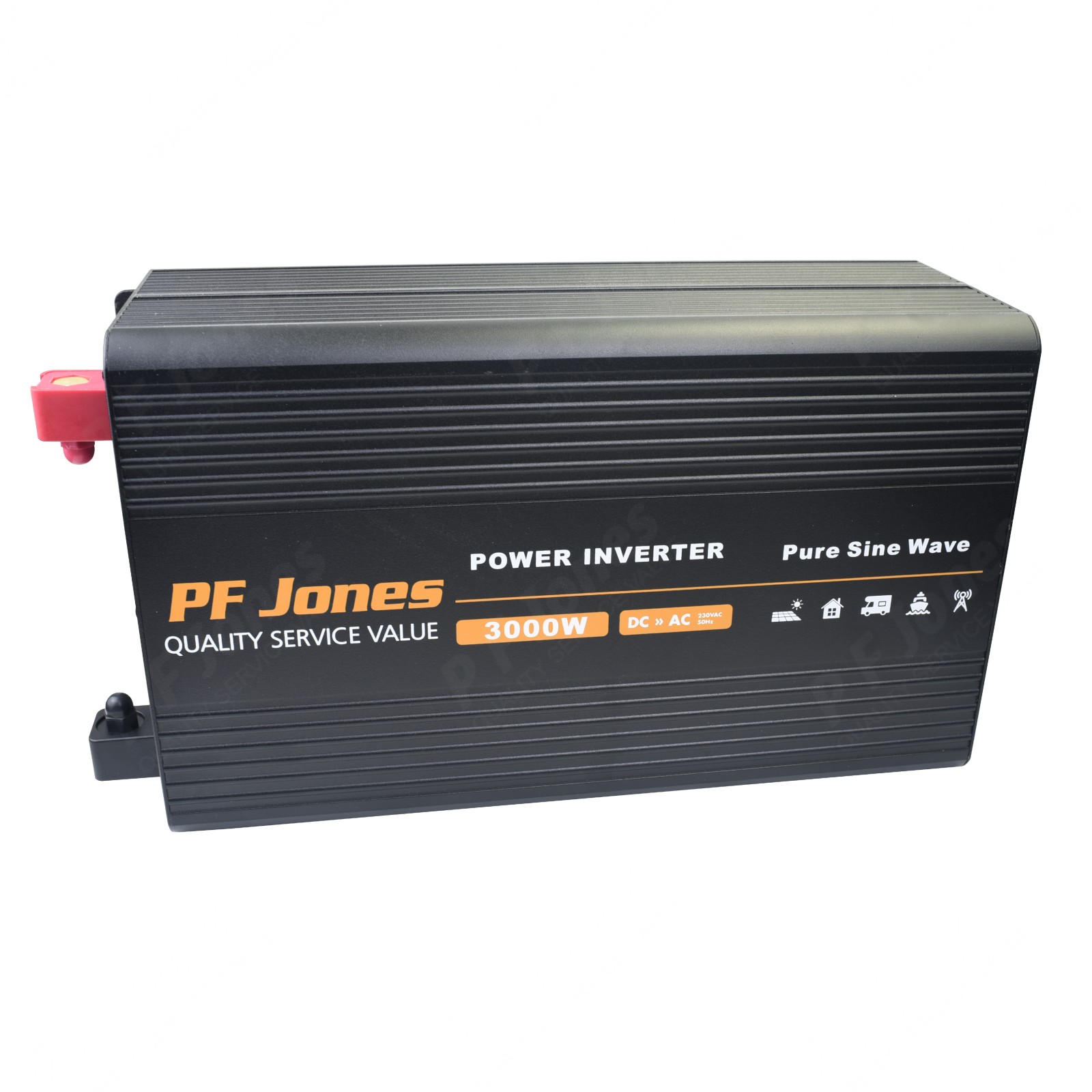 3000W 12V DC to 240V AC Pure Sine Wave Voltage Inverter