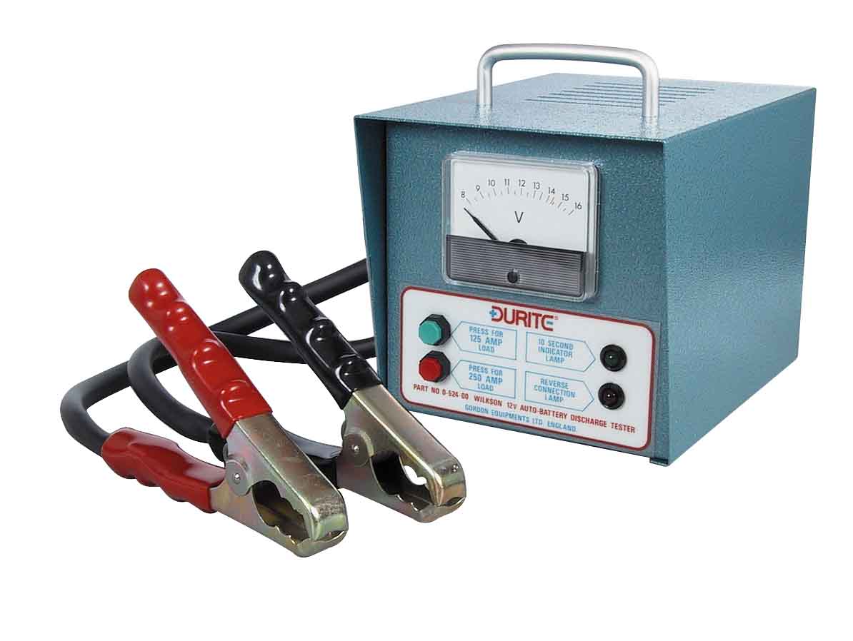 Heavy Duty Battery Tester - 12V 125/250A, 0-524-00