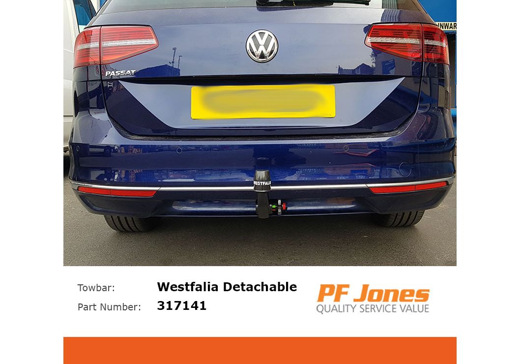 passat b8 towbar