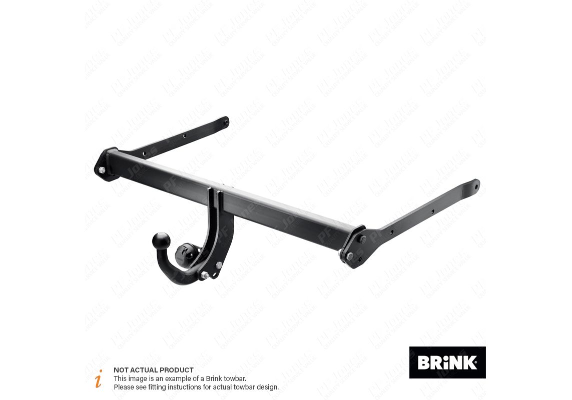 Vauxhall Astra Mk 6 Estate 10/2010-2016 Brink Swan Neck Tow Bar