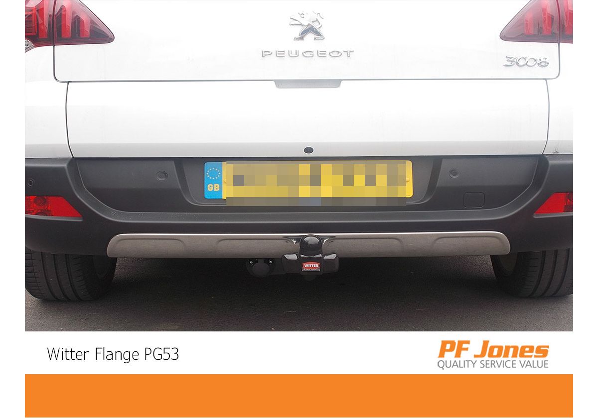 Peugeot 3008 online tow bar