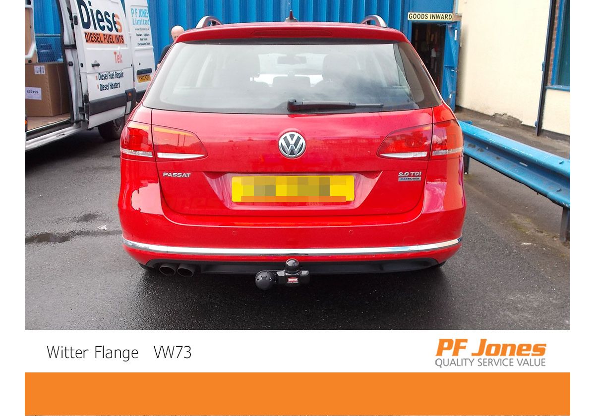 Volkswagen Passat Estate (Alltrack) 2011-2015 Witter Flange Towbar