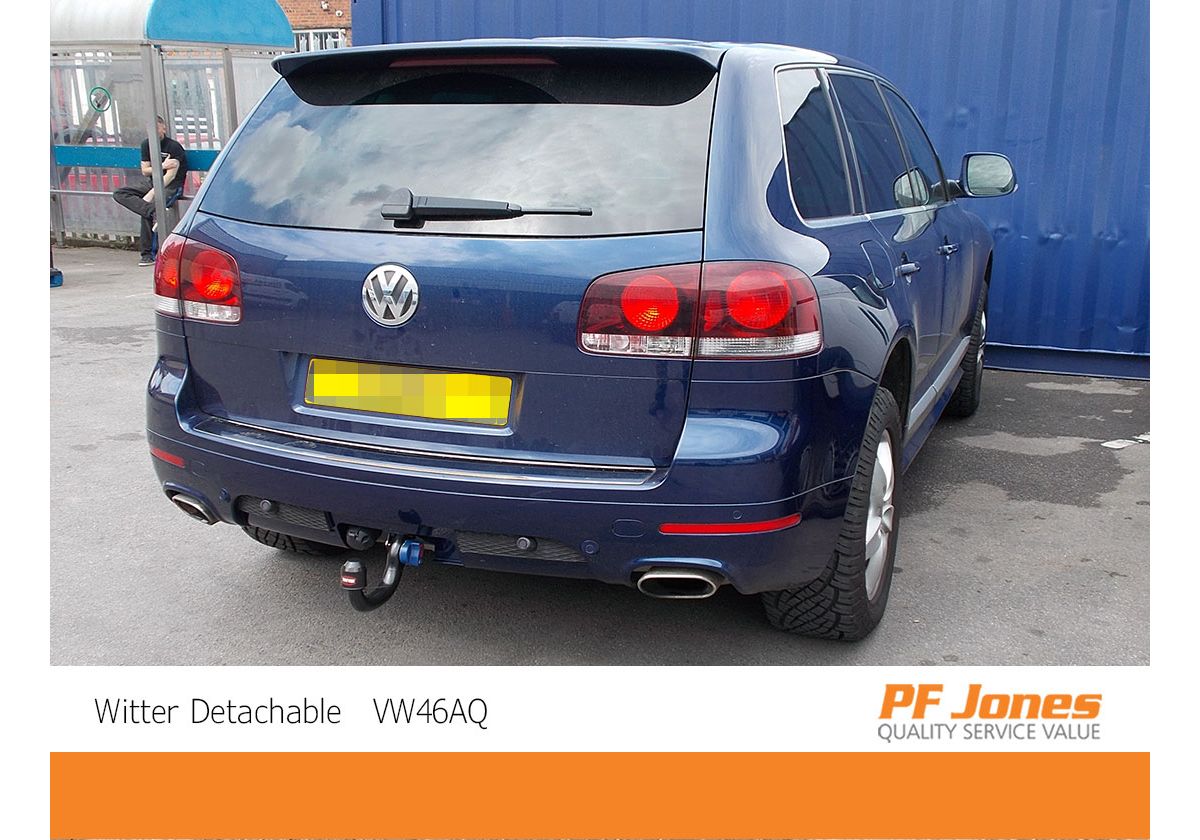 vw touareg tow bar wiring