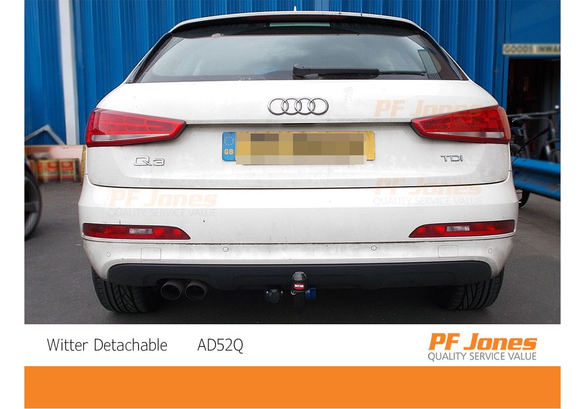 Audi q3 towbar fitting shop cost