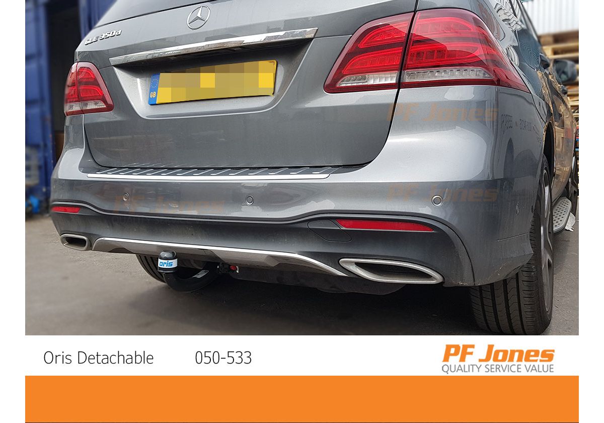 Mercedes GLE SUV 2015 2018 Oris Detachable Towbar