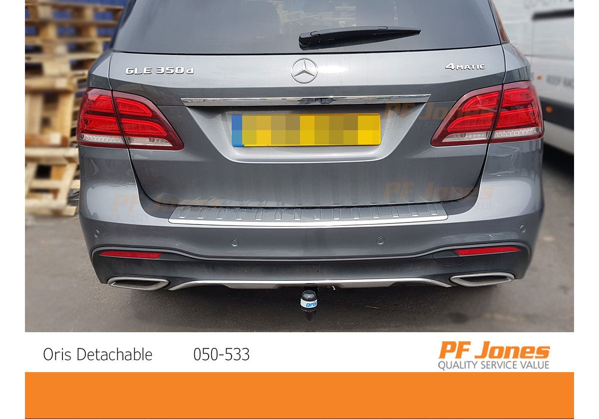 Mercedes GLE SUV 2015 2018 Oris Detachable Towbar