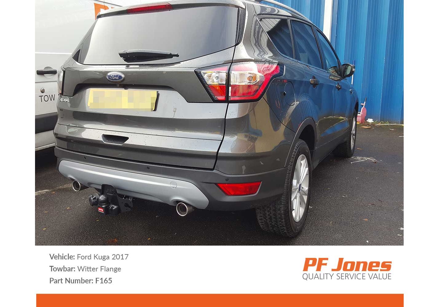 Ford kuga towbar deals fitting