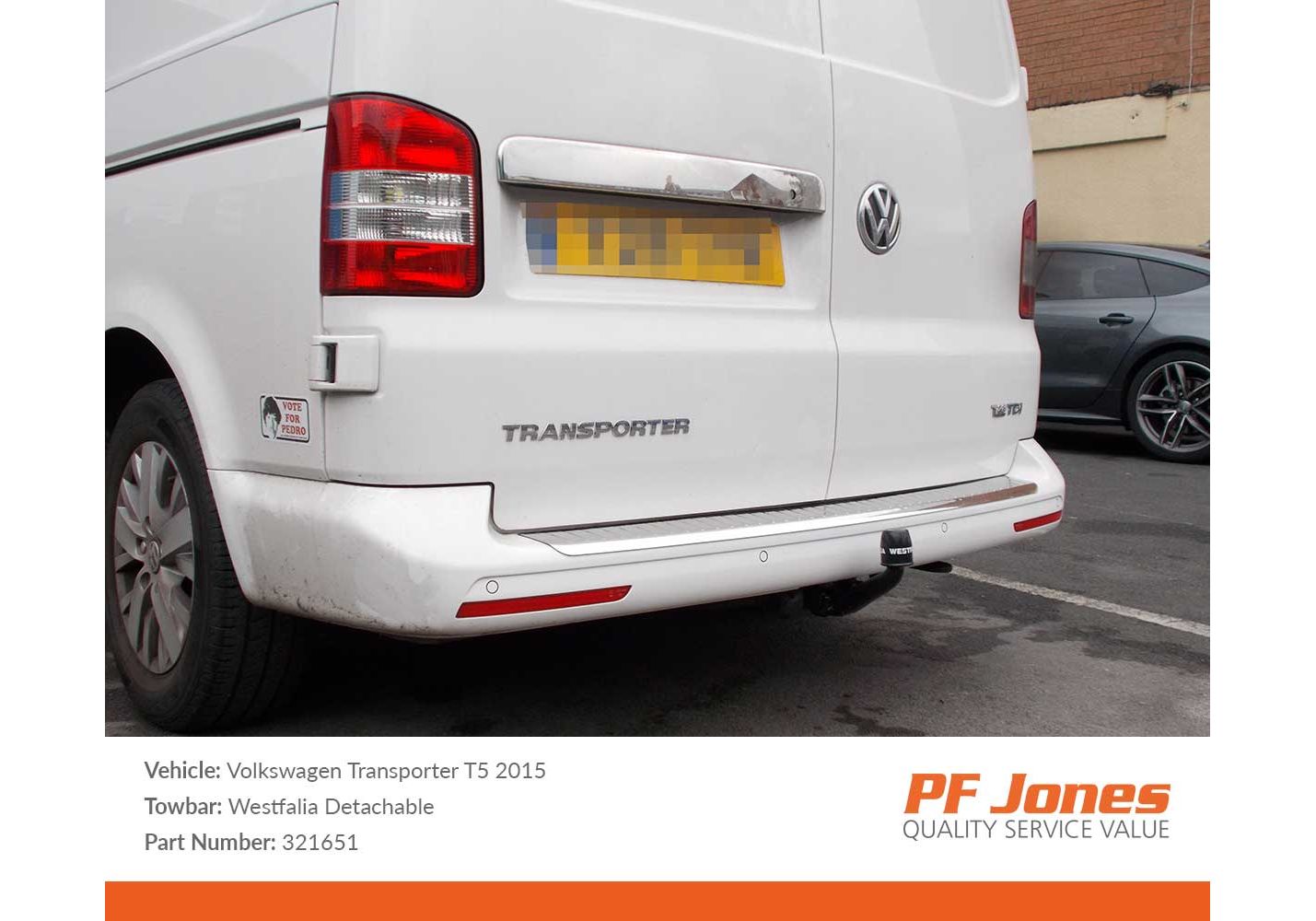 vw t5 towbar