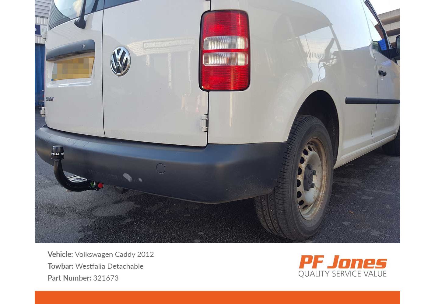 vw caddy maxi towbar