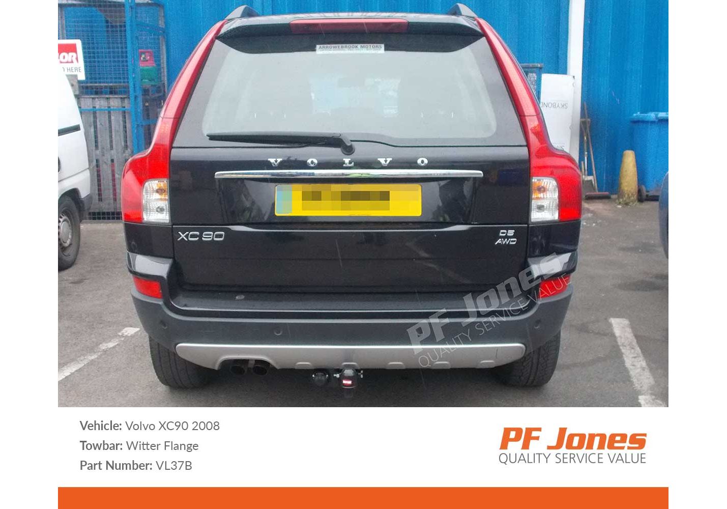 Volvo deals xc90 towbar