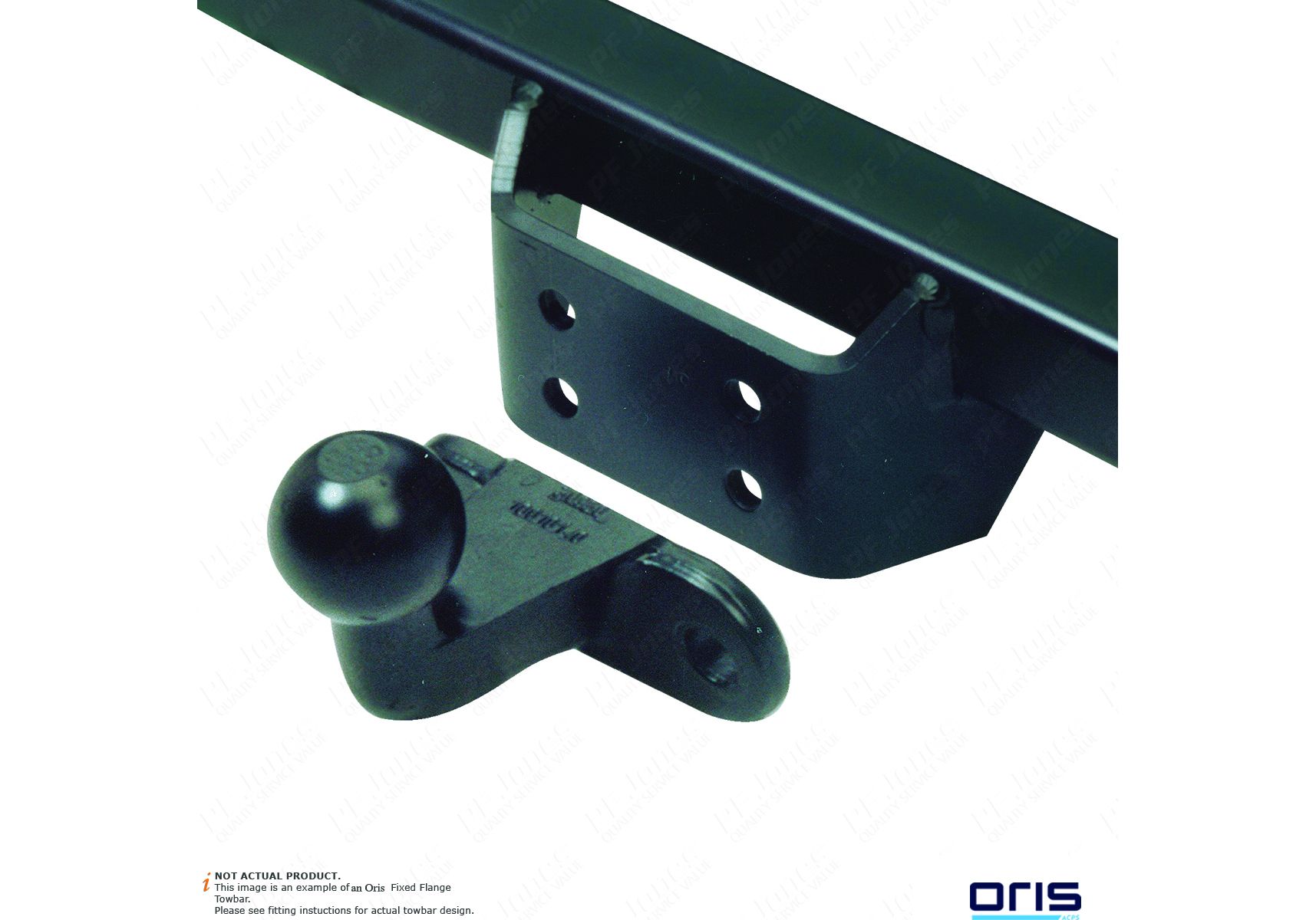 Ford Transit Minibus Van 2000 2011 Oris Flange Towbar