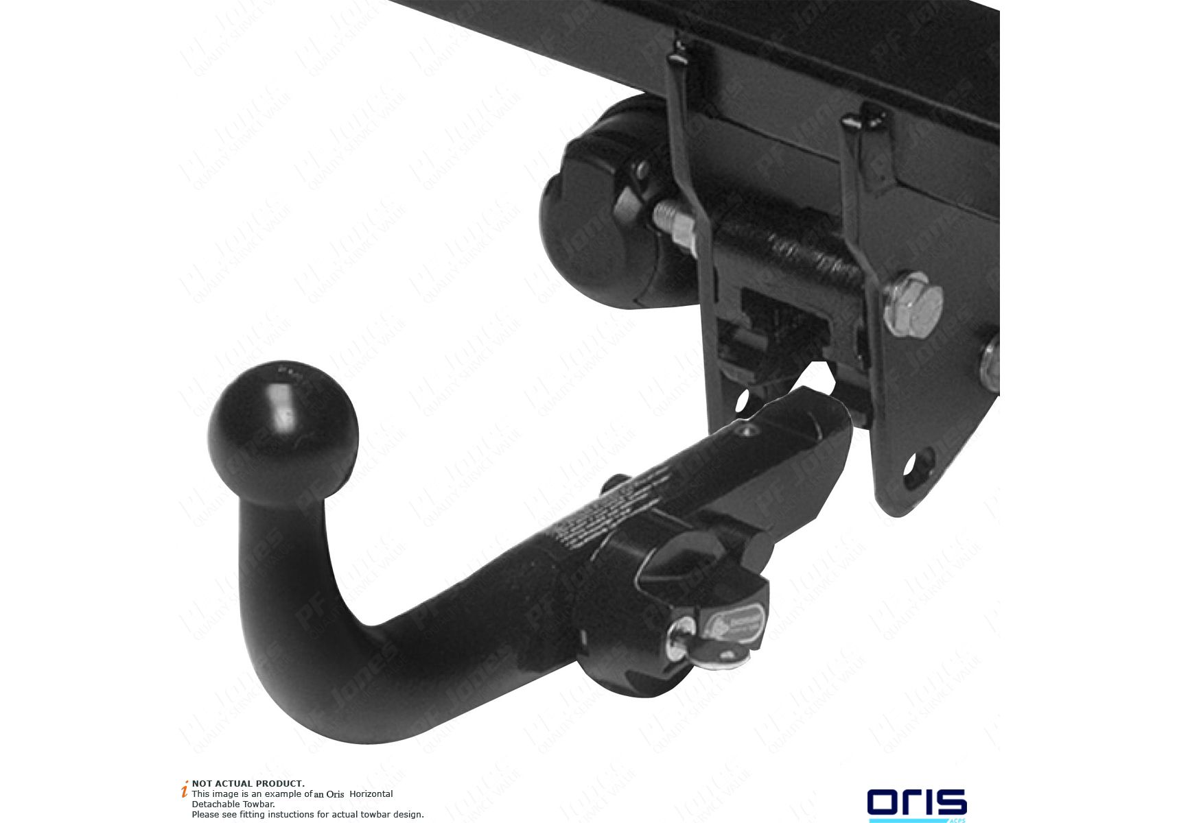 Honda crv deals detachable towbar