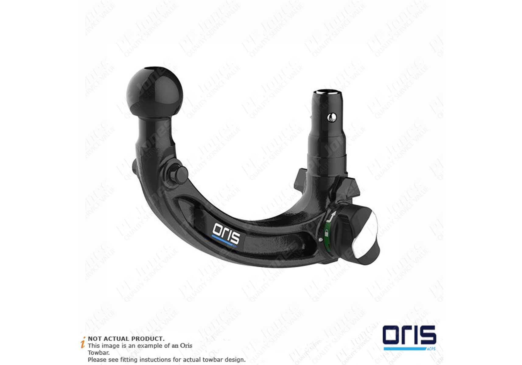 BMW 4 Series Coupe G22 2020 Onwards Oris Detachable Towbar F4B