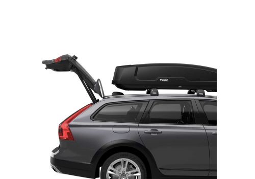 Car Roof Box 420 Liters, Black Travel Box Luggage Carrier