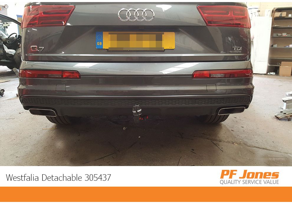 Audi q7 store detachable towbar