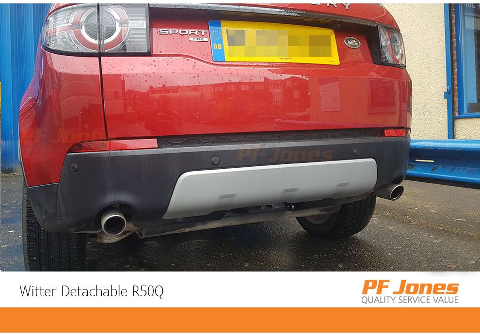 Land rover deals discovery detachable towbar